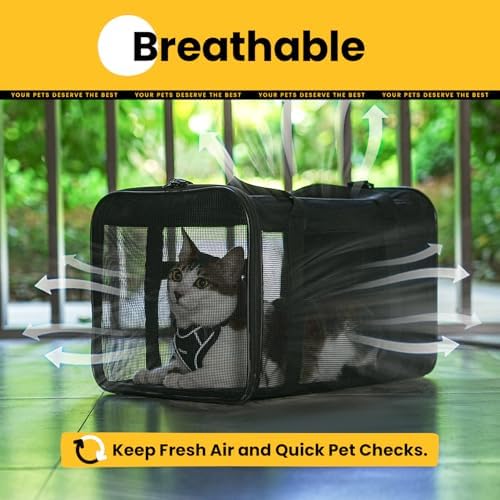 Conlun Cat Carrier Bag, Soft-Sided Pet Carriers - Image 3