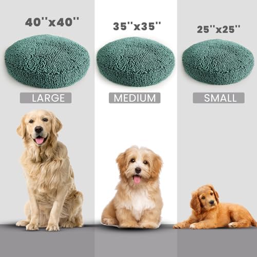 Muddy Mat®Cloud K-9 Bed for Dogs & Cats, Soft & Relaxing Donut Dog Bed - Image 5