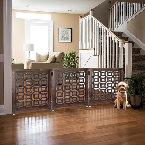 Wooden Foldable Pet Dog Gate - Image 6