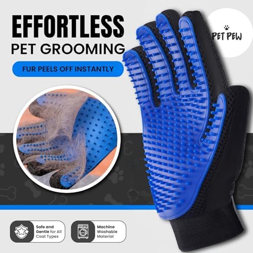 Pet Hair Removal Glove – Grooming Gloves - Image 3