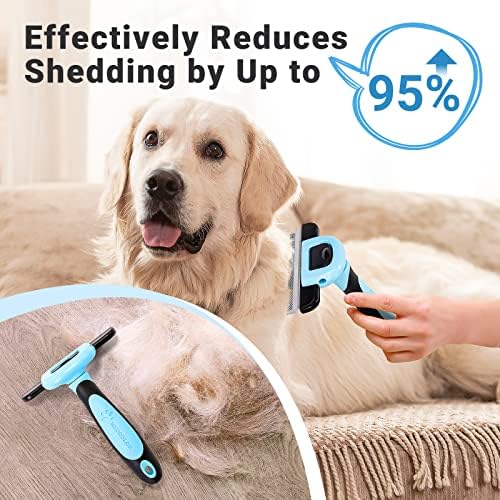 MIU COLOR Pet Grooming Brush, Deshedding Tool - Image 3