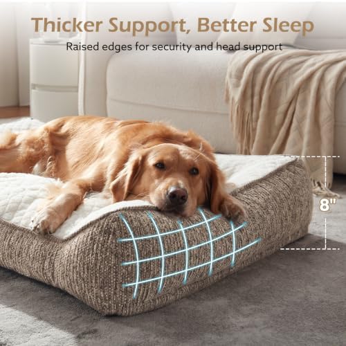JOEJOY Orthopedic Dog Bed Medium Sized Dogs, Extra Thick Supportive Big Dog - Image 4