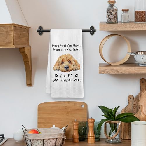 Funny Goldendoodle Every Meal You Make Every Bite You Take Kitchen Towels - Image 2