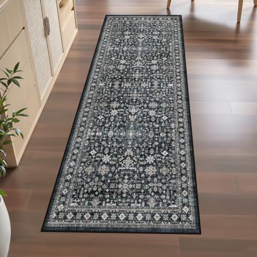 Floral Hallway Runner Rug for Bedroom Kitchen - Image 3