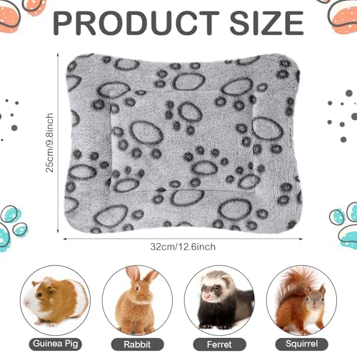Haull 4 Pcs Waterproof Guinea Pig Bedding Mat, 13 x 10 - Image 3