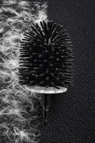 Fur Extractor- Rubber Silicone Drill Brush Pet Hair Loosener - Image 4