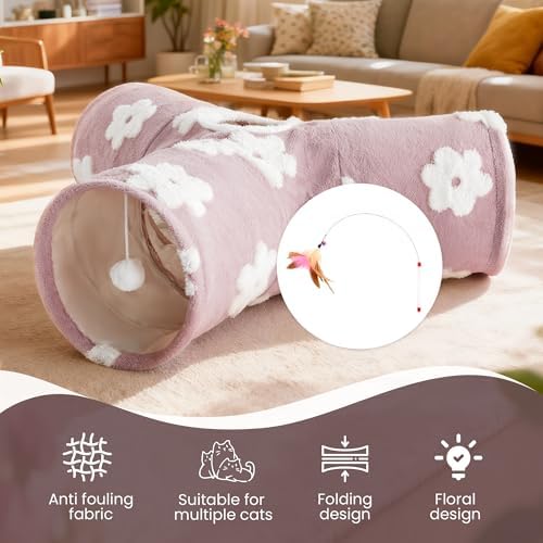 Tempcore Cat Tunnel, 3-Way Collapsible Toy - Image 7