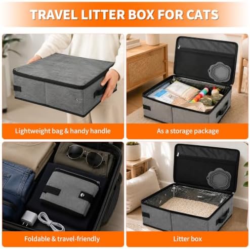 Aokeyee Portable Travel Litter Box - Image 6