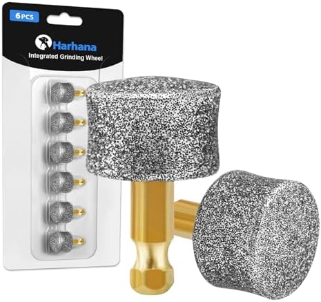 Dog Nail Grinder Wheels Heads Bits, Diamond Grinding Heads Compatible by Harhana