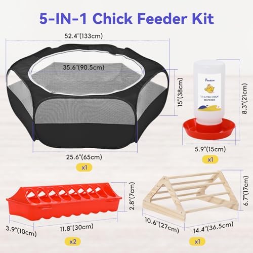 Pawaboo Chick Brooder Box for Chick Starter Kit - Image 6