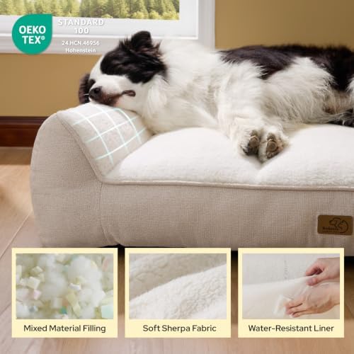 Bedsure SupportMax® Extra Thick Orthopedic Dog Beds Large Sized Dog - Image 5