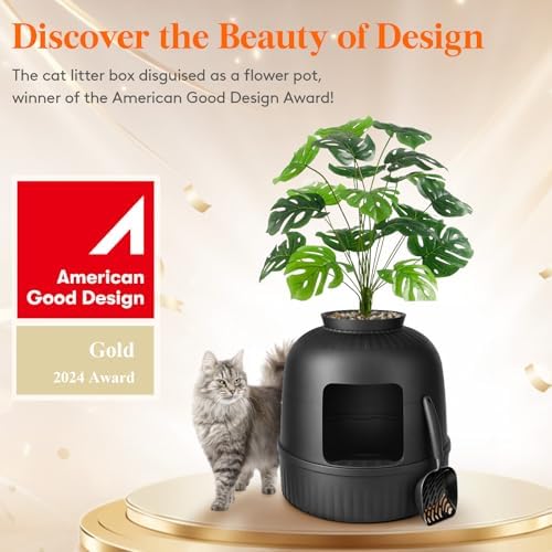 Lifewit Hidden Plant Cat Litter Box - Image 2