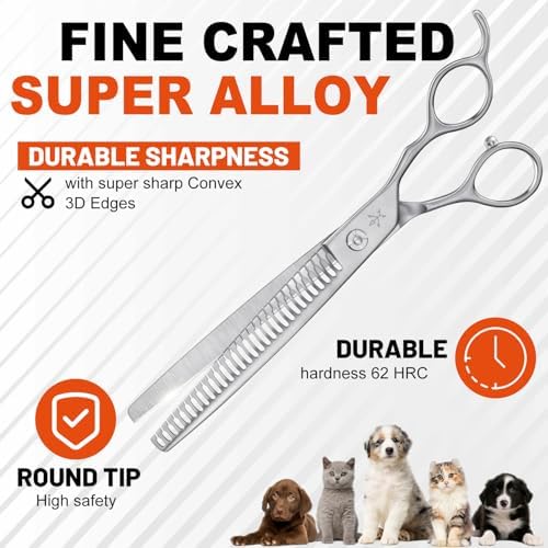 High-end Professional Dog Grooming Thinning Scissors Teeth Cutting Blending - Image 5