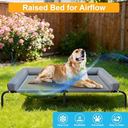 48'' Cooling Elevated Dog Bed - Image 4
