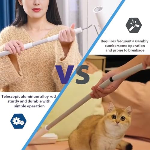 7.9" Large Lint Rollers for Pet Hair, Long Handled Extra Sticky - Image 3