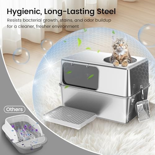 Stainless Steel Litter Box - Image 5