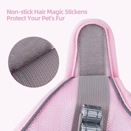 Solmoony Sparkly Medium Dog Harness and Leash Set, Step in Soft Light Puppy Vest - Image 5