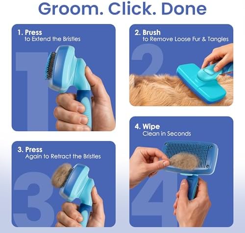 AKC Self-Cleaning Slicker Brush - Image 6
