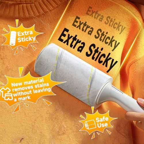 600 Sheets Extra Sticky Lint Roller - Image 2
