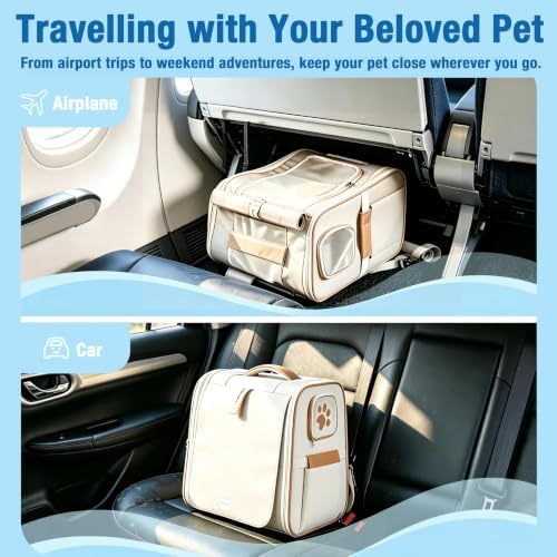 Pet Carrier Backpack with Wheels Rolling - Image 5