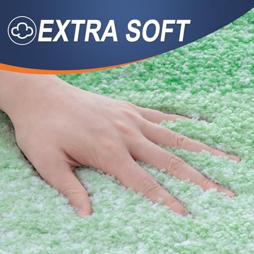 OLANLY Bathroom Runner Rug 47x20, Extra Soft Absorbent Microfiber Bath Rugs - Image 2