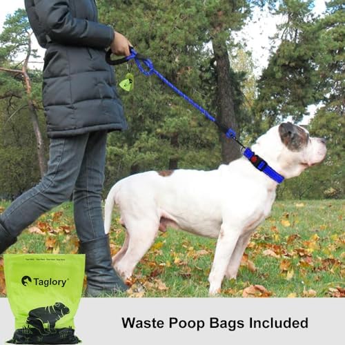 Taglory Rope Dog Leash for Medium Large Dogs, 5 FT Padded Handle - Image 2
