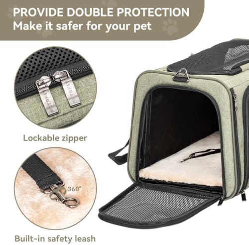 Petsfit Large Double Expandable Cat Carrier - Image 5
