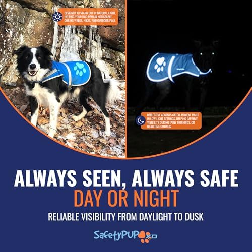 Reflective Dog Vest, Hi Vis Safety Gear - Image 4