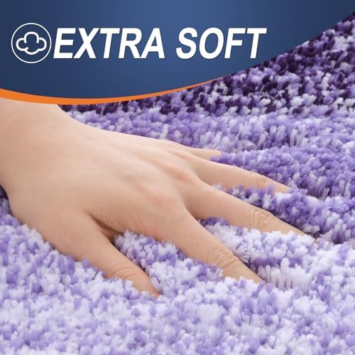 OLANLY Bathroom Runner Rug 59x20, Extra Soft Absorbent Microfiber Bath Rugs - Image 2