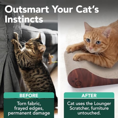 Necoichi Cardboard Cat Scratcher Bed - Image 3