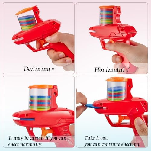 Sumind 4 Pcs Foam Disc Shooter Blasters - Image 4