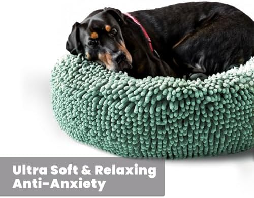Muddy Mat®Cloud K-9 Bed for Dogs & Cats, Soft & Relaxing Donut Dog Bed - Image 6