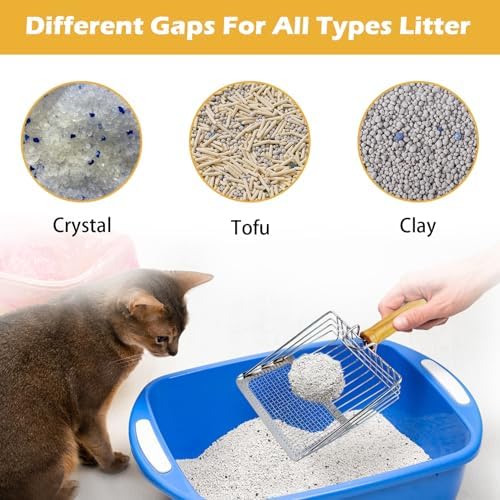 Stainless Steel Cat Litter Scoop, Cat Litter Scooper - Image 5