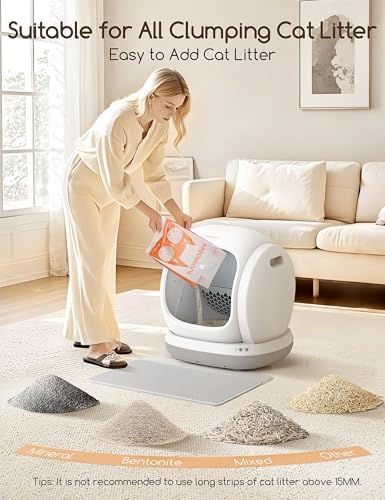 Meowant 75L Extra Large Automatic Litter Box Self Cleaning - Image 6