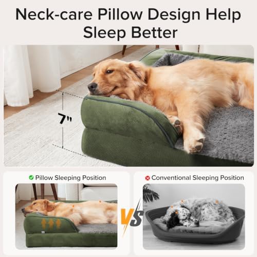 INVENHO L Plus Orthopedic Dog Bed - Image 4