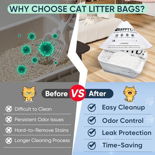 160 Count Cat Litter Box Liners - Image 5