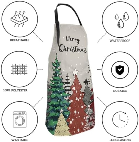 Giwawa Apron Unisex Resistant 33 x 28 inches - Image 6