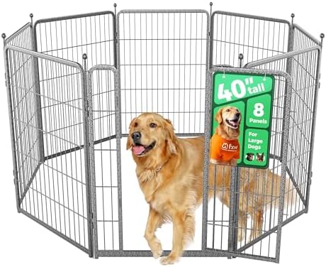 FXW Aster Dog Playpen Designed for Yard, 8 Panels by FXW