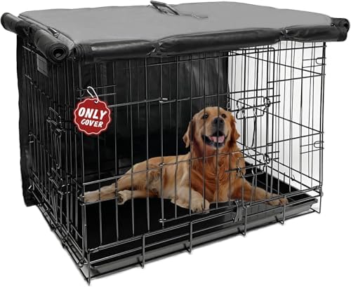 Dog Crate Cover 48 Inch Waterproof 600D Oxford by Joroamp