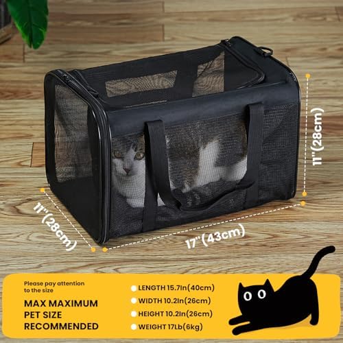 Conlun Cat Carrier Bag, Soft-Sided Pet Carriers - Image 2