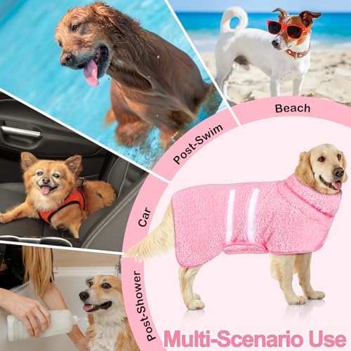 Unicorn Catcher Dog Bathrobe Super Absorbent Quick Drying Robe - Image 6