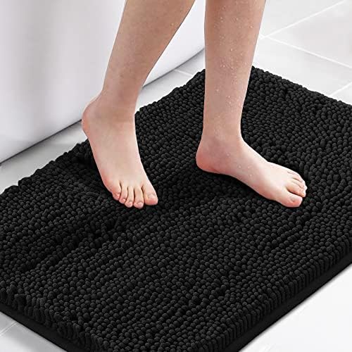H.VERSAILTEX Bath Mat for Bathroom Non Slip Luxury Chenille Ultra Soft Bath by HVERSAILTEX