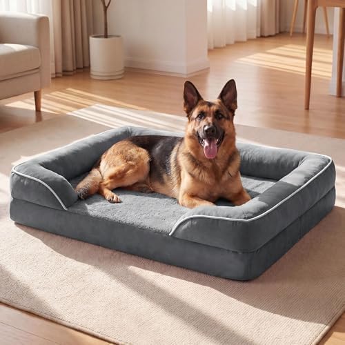 Waterproof Orthopedic Dog Bed for Extra Large Dogs by Unknown