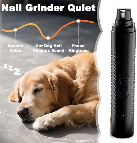Consss Dog Nail Grinder Quiet, 7500 RPM Dog Nail Clippers - Image 3