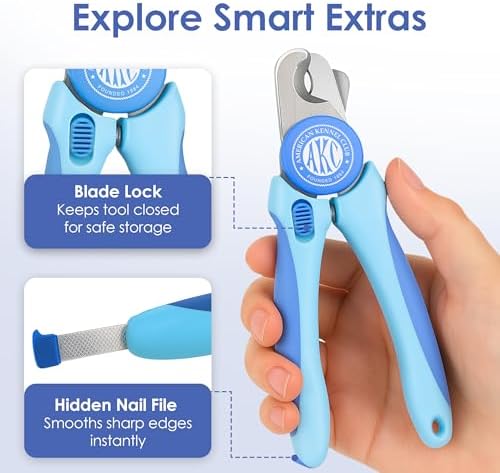 AKC Dog & Cat Stainless Steel Nail Clippers - Image 5