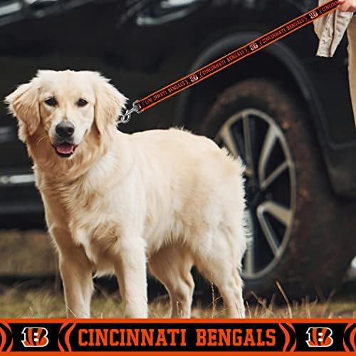 NFL PET Leash Cincinnati Bengals Dog Leash, Medium Football Team Leash - Image 3