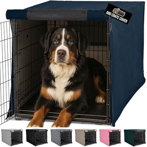 GORILLA GRIP Dog Crate Covers, Wire Kennel Topper, 48 in by GorillaGrip