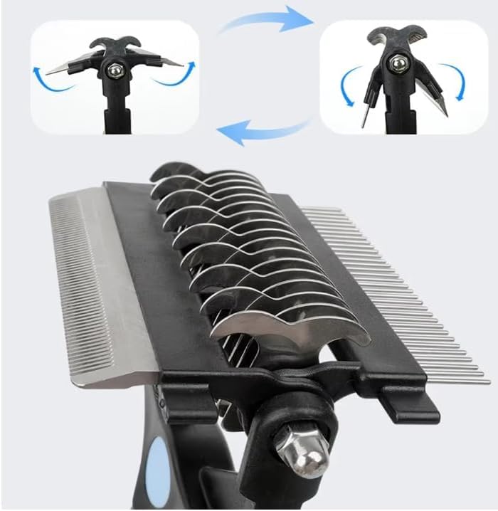3-IN-1 Pet Deshedding and Grooming Tool, Grooming Brush - Image 6
