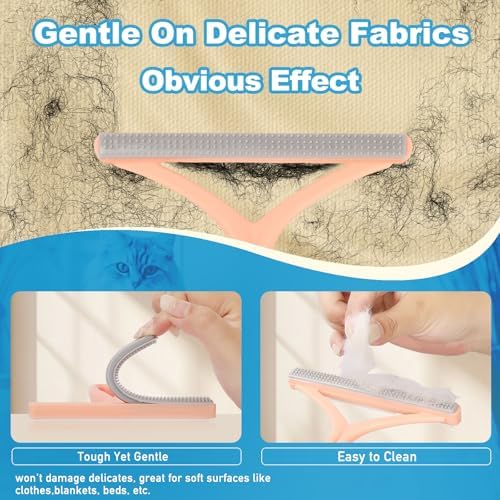 Pet Hair Removal Tool: 6 Pcs Dog Cat Hair Remover - Image 4