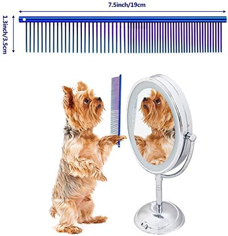3 Pcs Stainless Steel Combs for Matted Hair - Image 5